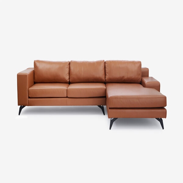 Sofa góc trái Opal da cognac