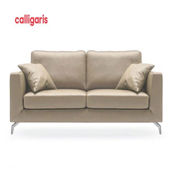 Sofa Carre 3 chỗ hiện đại da Moud