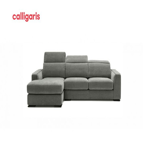 Sofa góc phải Cast Da Taupe